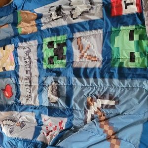 Minecraft bedding set